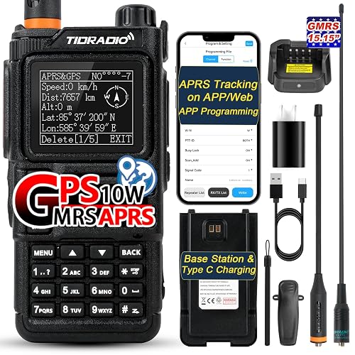 TIDRADIO TD-H9 10W GPS/APRS GMRS Handheld