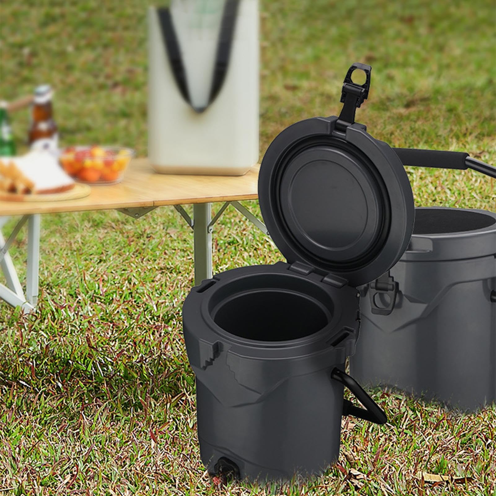 Cooler per Campeggio Portabevande Isolato | Cooler per Bevande Antigoccia per Campeggiatori Escursionisti Spiaggia Picnic Eventi Sportivi Pesca Viaggi Stradali Feste in