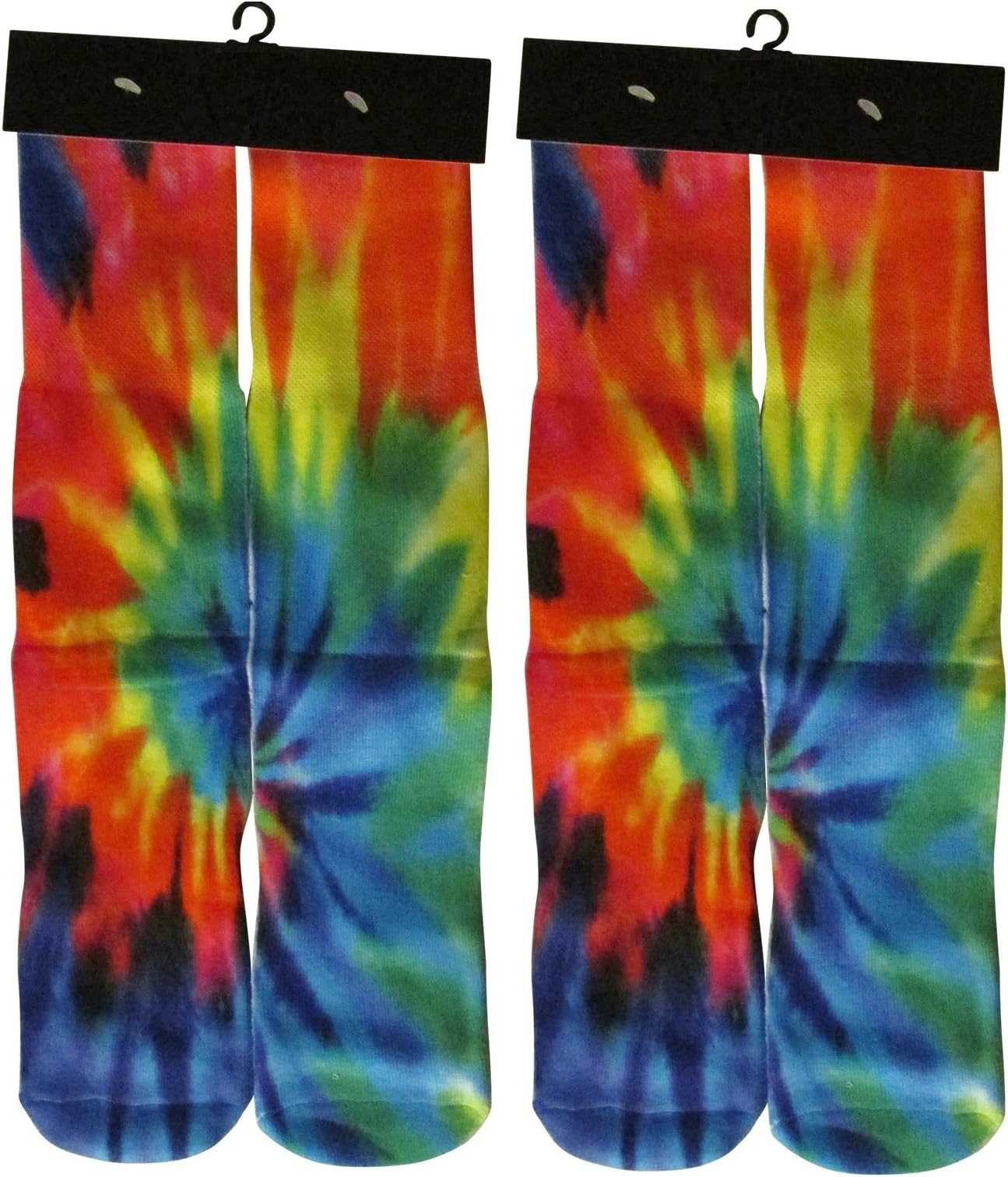 DJDesigns Custom 3D Printed"Tie-Dye" Socks 2 Pack!