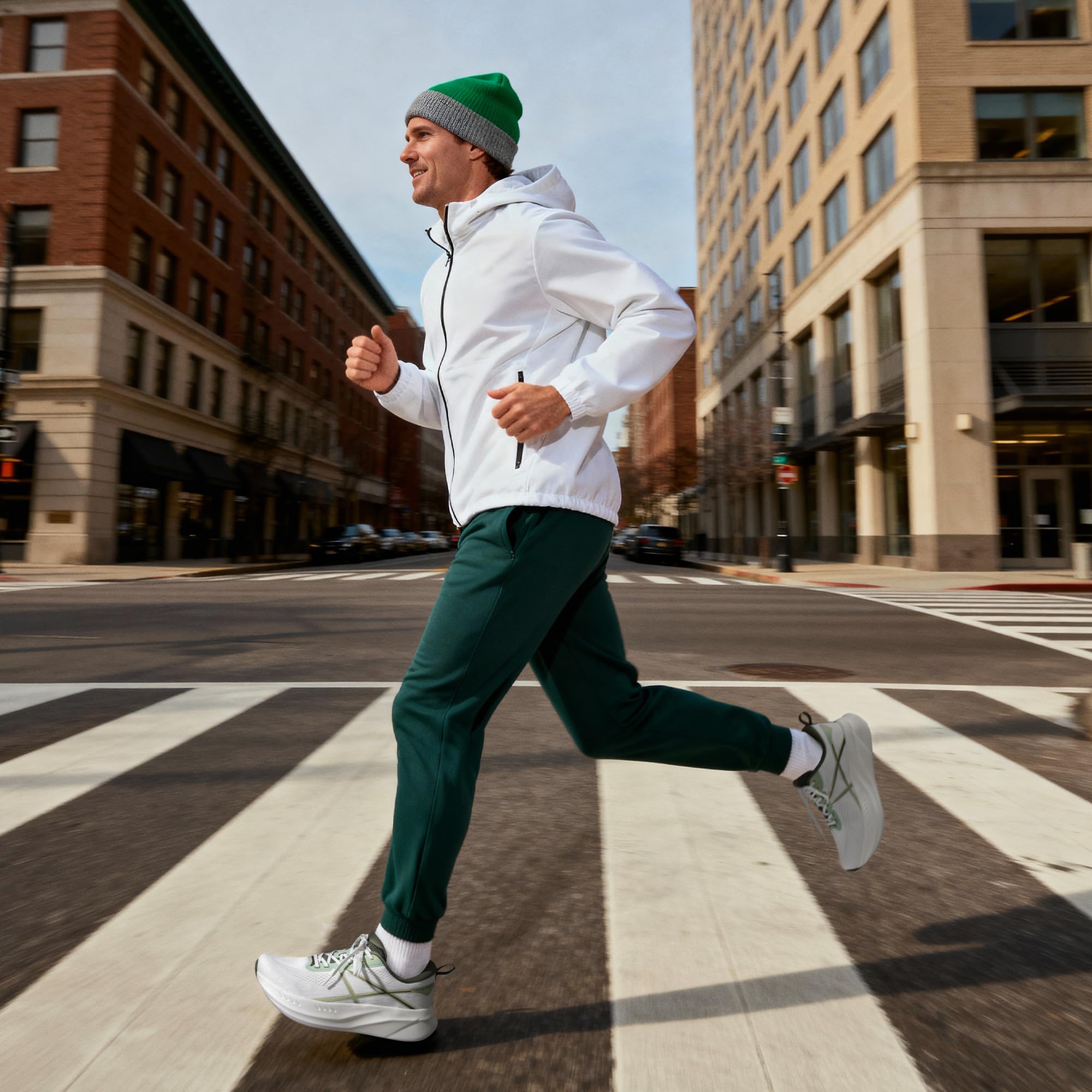 ALLSWIFIT Herren Laufschuhe Straßenlauf Schuhe | Dämpfung, Rutschfest, Komfortabel, Leicht, Fitness, Training, Sportlich, Fußgewölbeunterstützung, Alltag