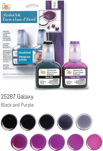 Miniatura 7 de Mod Podge, Juego de 2 alcohol Galaxy 25287 de 0.67 onzas líquidas, suministros de tinta de resina epoxi para manualidades