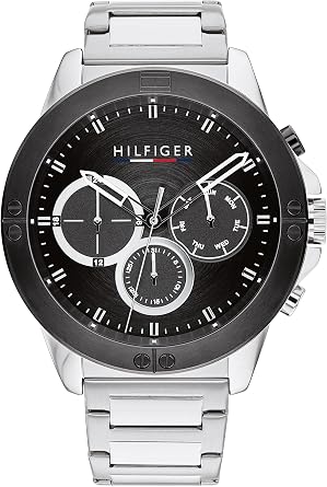 Tommy Hilfiger Men Watch with Stainless Steel Bracelet