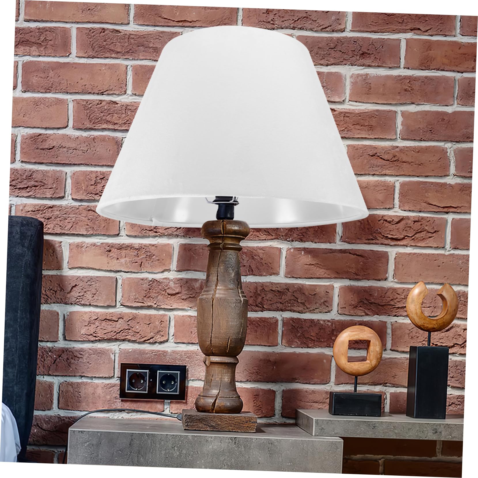 HEMOTON Cubierta De Pantalla De Lámpara Casquillo Pantalla De Repuesto Para Lámpara De Pared Cubierta De Luz Interior Accesorios De Iluminación Para Sala De Estar o Dormitorio