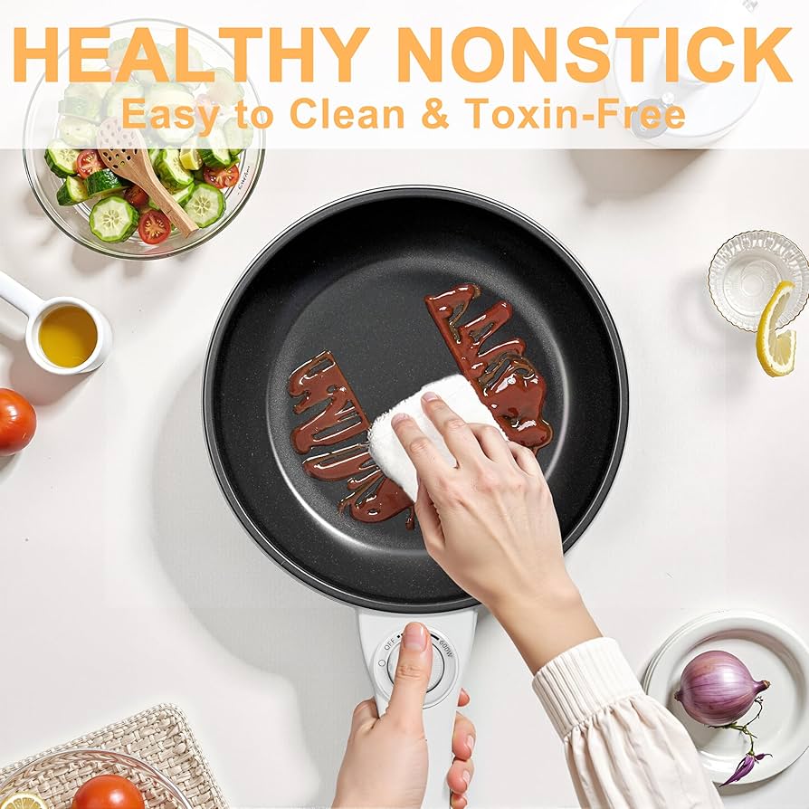 Amazon.com: Dezin Hot Pot Electric with Steamer Upgraded