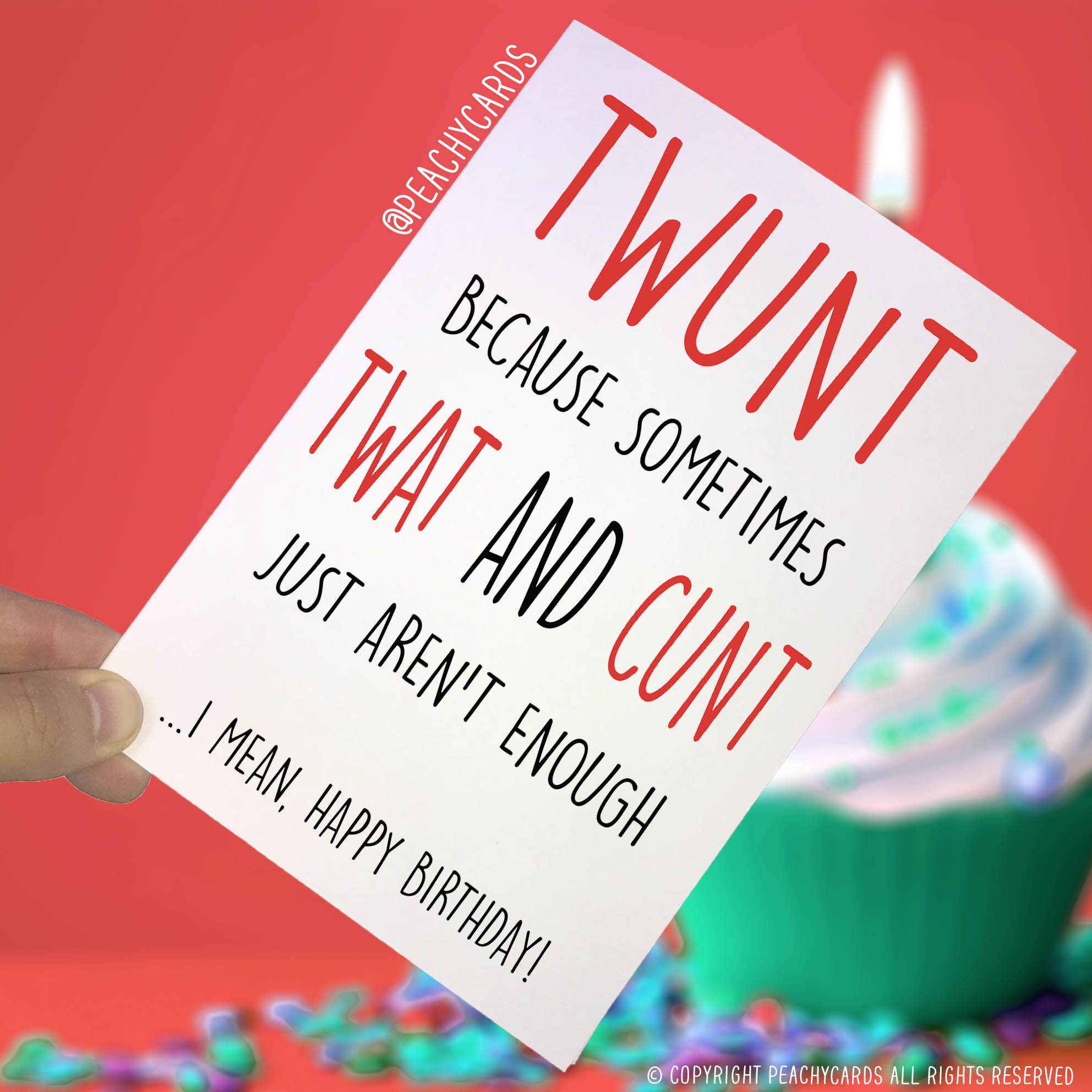 Funny Birthday Cards, C Cards, Swearing Cards, Joke Cards, Happy - View #10