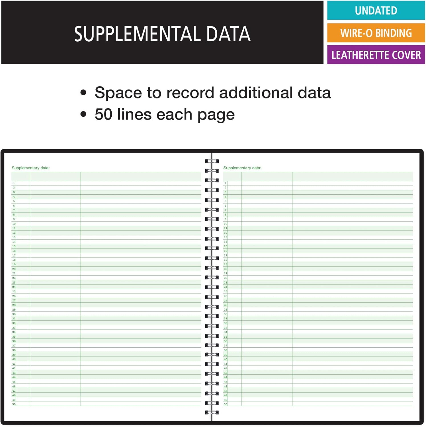 Class Record Book for up to 10 Weeks. 50 Names. Extra Large Grade Recording Squares. (R9310) : Office Products