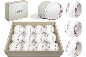 Unmarked T-Ball Baseballs for Seamless Practice