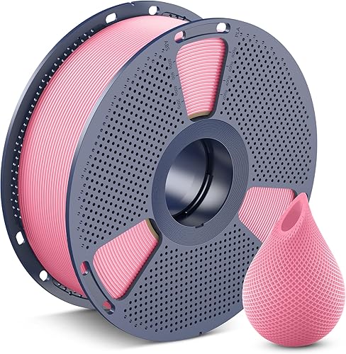 Vista 126 de SUNLU - Filamento PLA de seda de 1.75 mm, filamento brillante para impresora 3D, precisión dimensional +/- 0.02 mm, 1 kg, 330 metros, plata sedosa