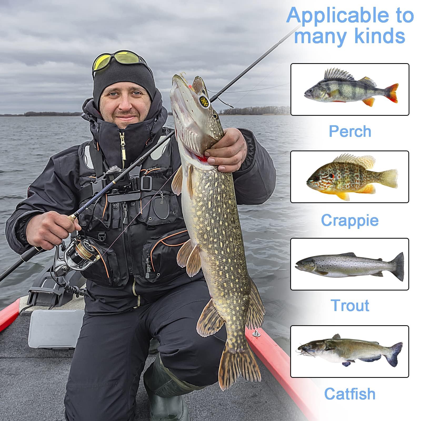 10 Pezzi Esche da Pesca Cucchiaini da Pescas Esche Artificiali Spinning Trota Cucchiaini Pesca Spinning Paillettes con Gancio per Persico Luccio Trota Pesci Bass