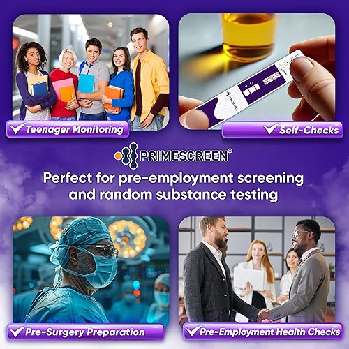 Miniatura 4 de Prime Screen Paquete de 100 Kit de prueba de orina de cotinina de tabaco de nicotina - Tarjeta de inmersión de orina prueba de cotinina para fumar -