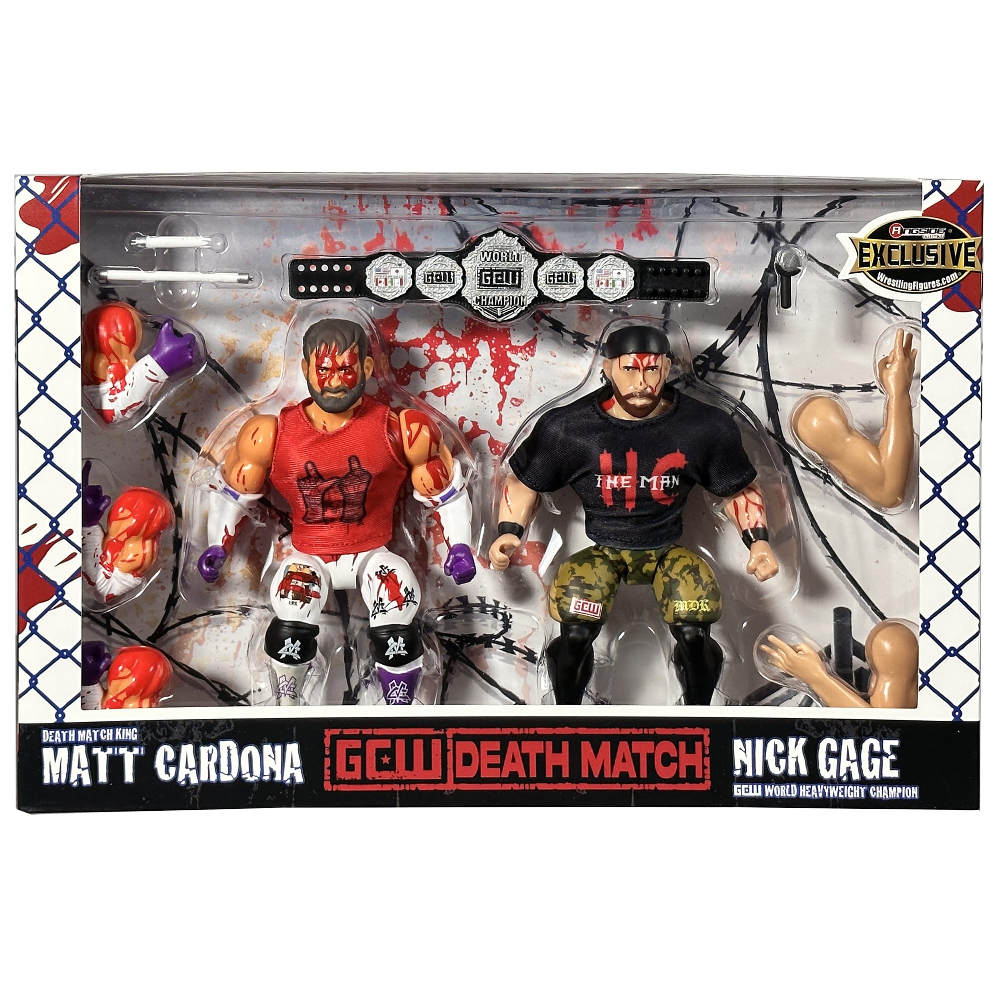 Amazon.com: The Major Wrestling Figure Podcast GCW Death Match 2