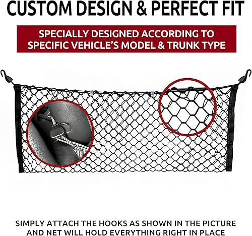 Miniatura 4 de Red de carga para maletero estilo sobre para Honda HRV HR-V LX EX Touring Sport 2013-2022