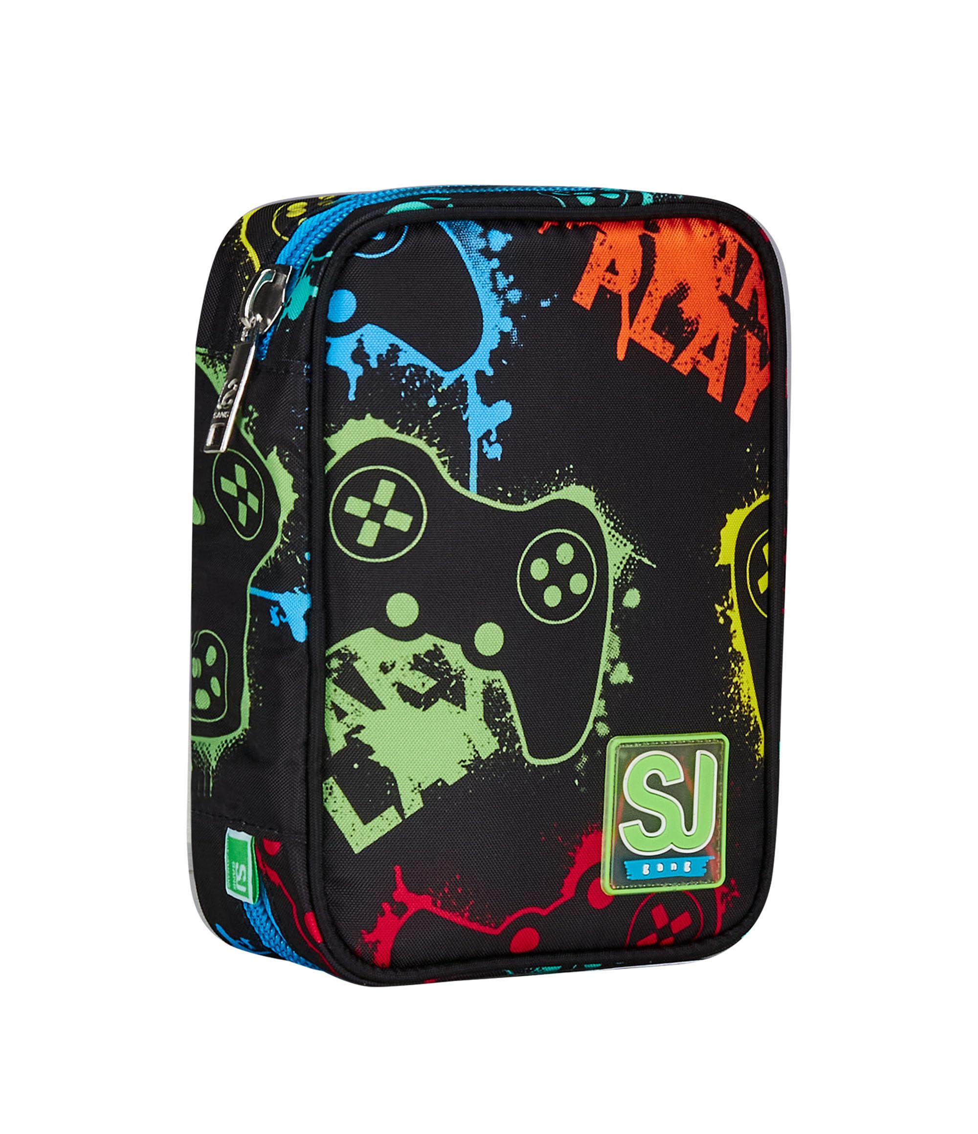 SJ Gang Style Jam Veloce Padschool Casella Nero Monocompartimento per Sferette e Cappelli Ercole Infantile Medio