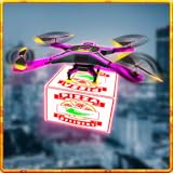 Pizza Delivery Drone Simulator