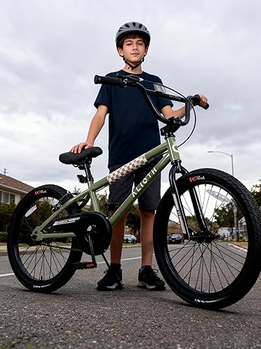 Miniatura 3 de BMX Style 12, 14, 16 pulgadas, ruedas de entrenamiento para niños, bicicleta de 20 pulgadas con soporte para niños y niñas de 2 a 14 años, posavasos