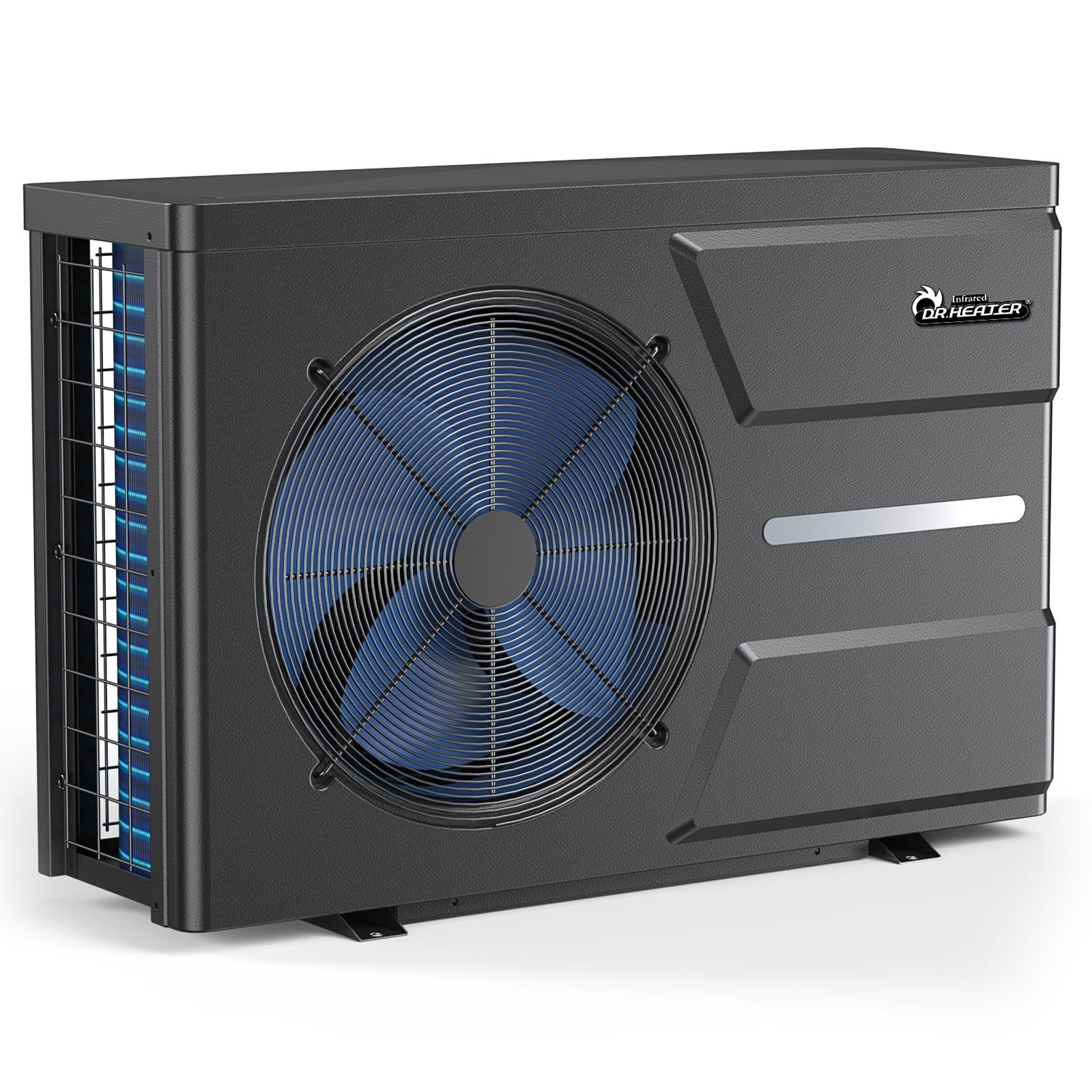 DR. INFRARED HEATER DR-650HP Full DC Inverter 65,000 BTU Pool Heat Pump for In-Ground and Above-Ground Swimming Pools, WiFi Smart Control via APP