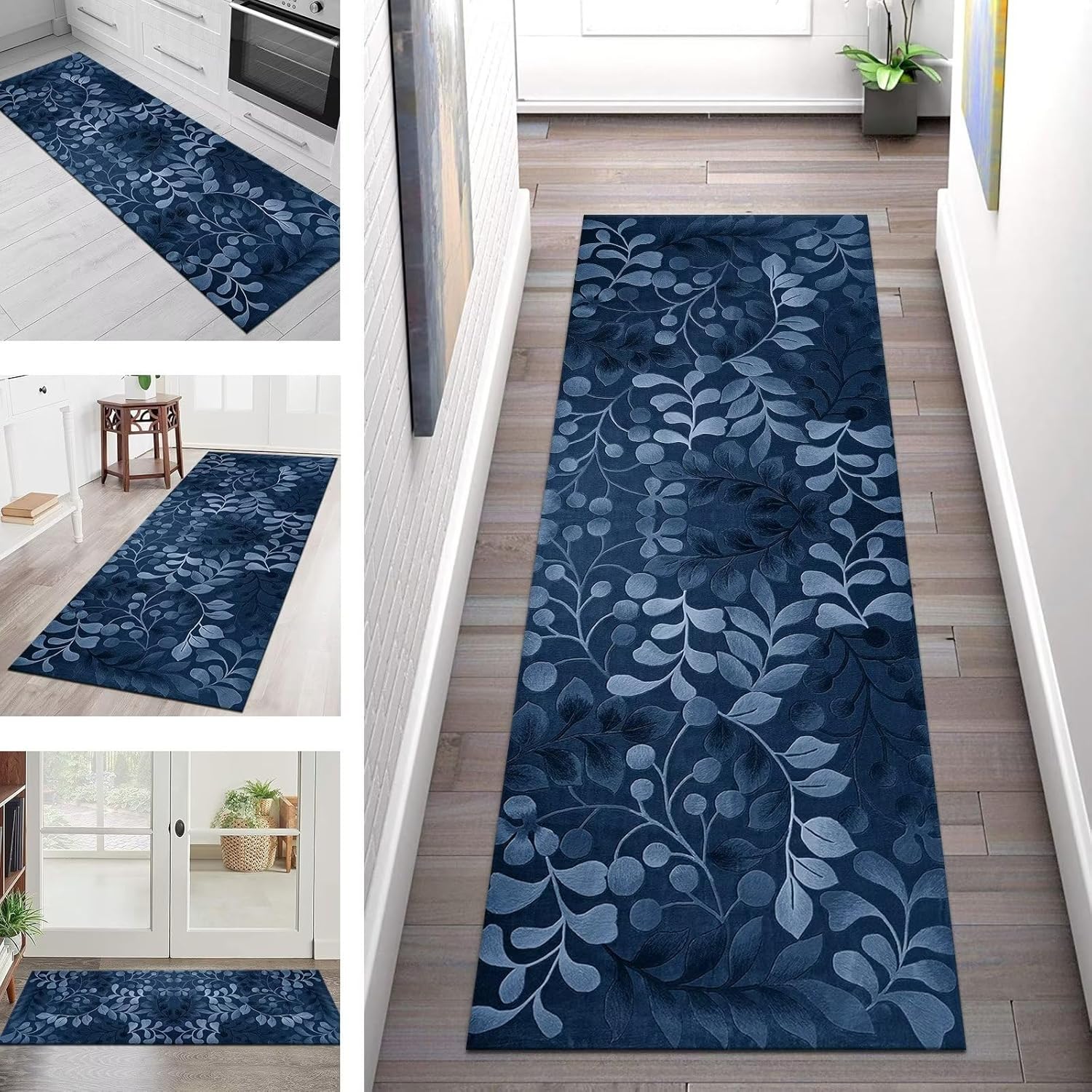 Carpet Runners for Hallways Non Slip Washable Runner Rugs Long