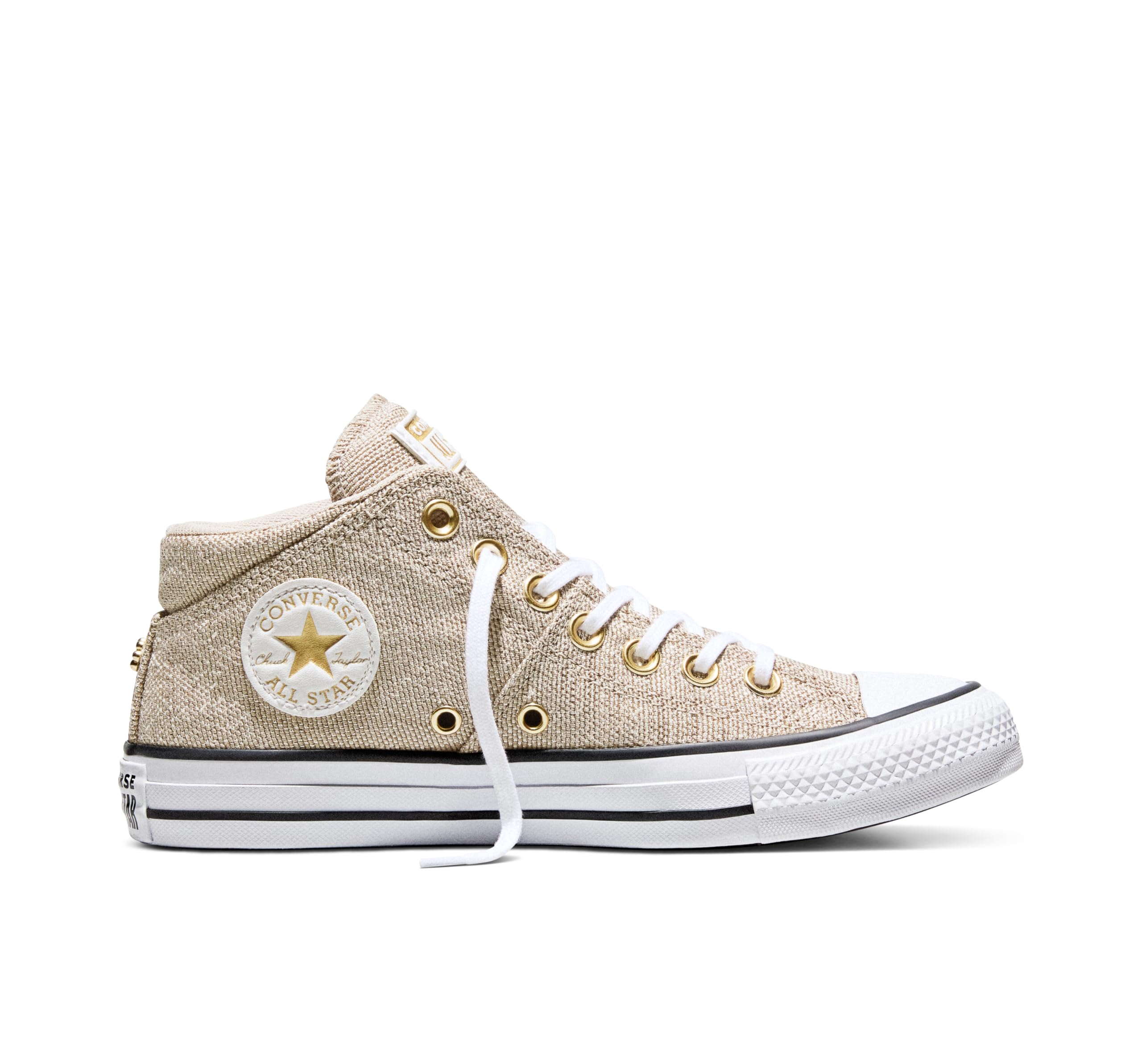 Women's Chuck Taylor All Star Madison Heathered Shine Mid Top Sneaker