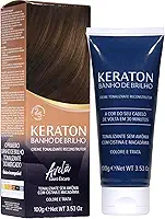 Keraton Tonalizante Banho de brilho 100g Avelã Louro escuro