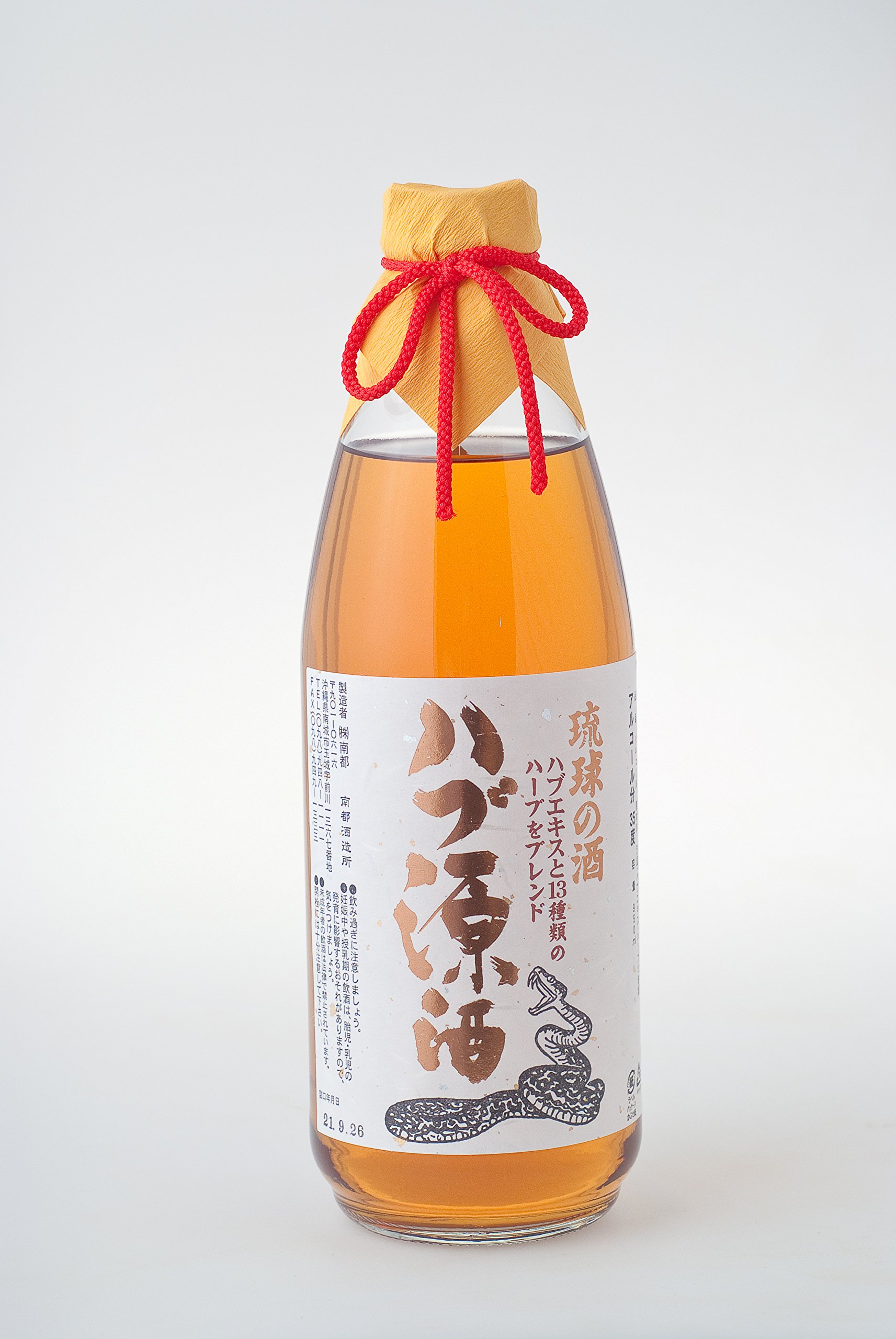 南都酒造所 南都 ハブ酒原酒 35度 950ml 本格派