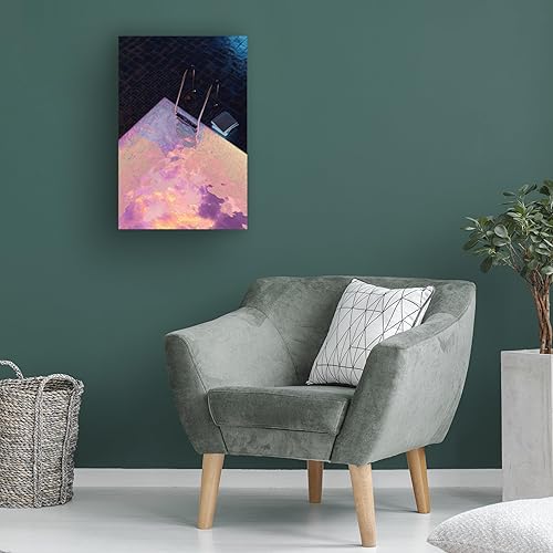 Miniatura 3 de Trademark Fine Art DEKIMBE MURRAY 'VAPORPOOL' - Arte de pared para sala de estar, dormitorio u oficina