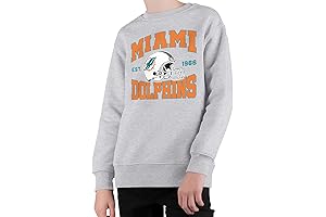 Miami Dolphins Junk Food Helmet Crewneck