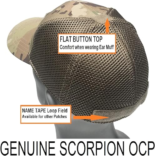 Miniatura 3 de Condor Flex Tactical Mesh Cap Scorpion LXL 7.5" - 7.75", SCORPION