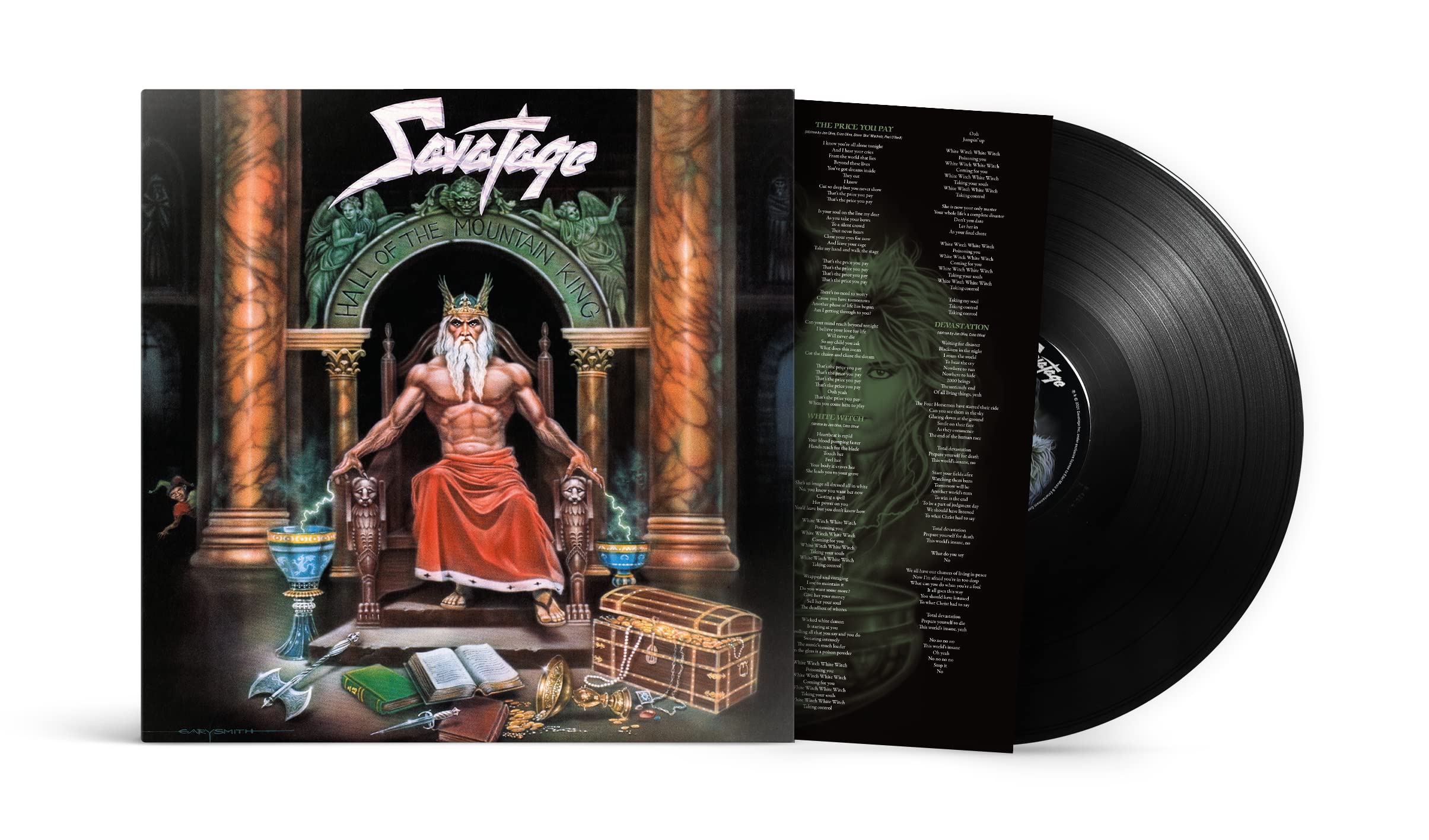 SAVATAGE / サヴァタージ ヘヴィメタルレコード5枚セット