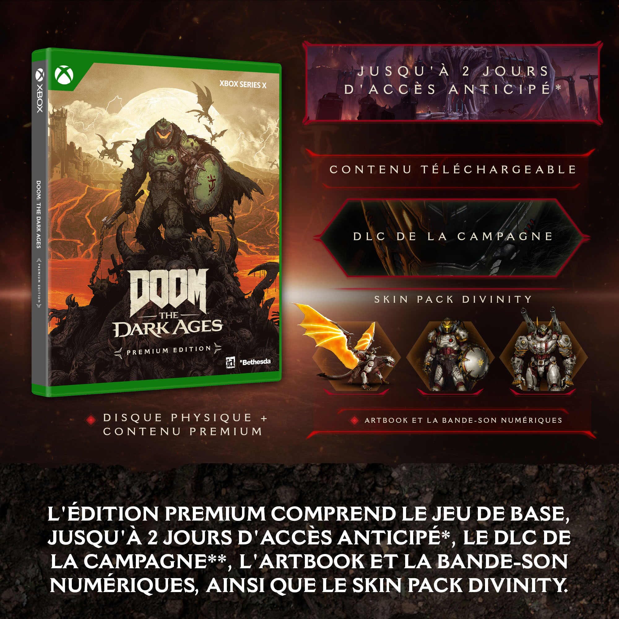 Xbox - DOOM: The Dark Ages - Edition Premium – Xbox Series X
