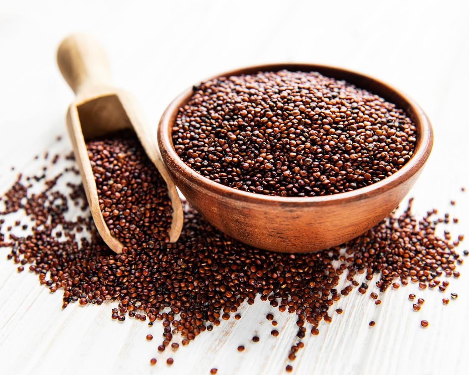 RawJoy Red Quinoa, Whole Grain, Gluten-Free, Non-GMO, Bulk Dry (2 pounds)