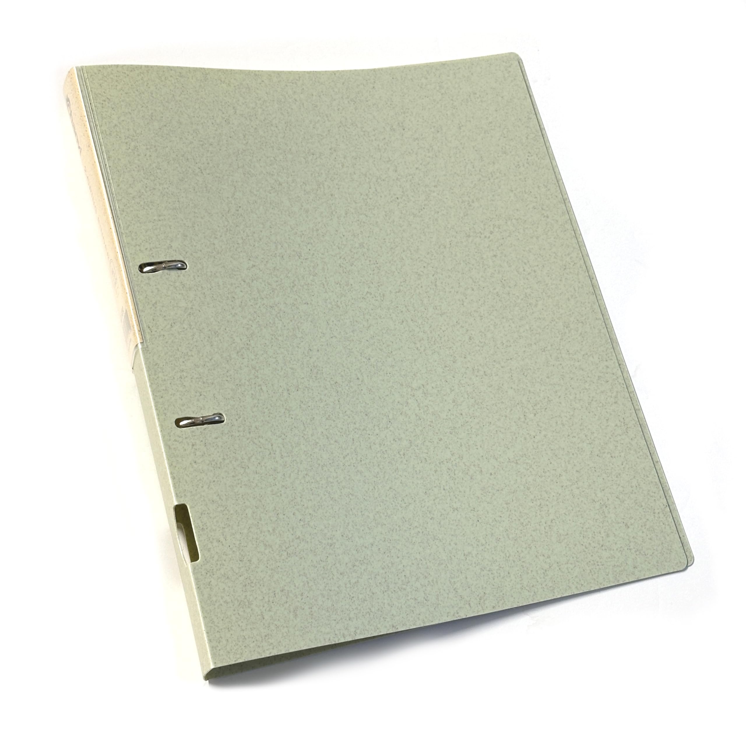A4 Binder 2-D Ring Plastic File Folder for Home Office School Document Organiser Ice Cream Colour Cover -Pistachio Green