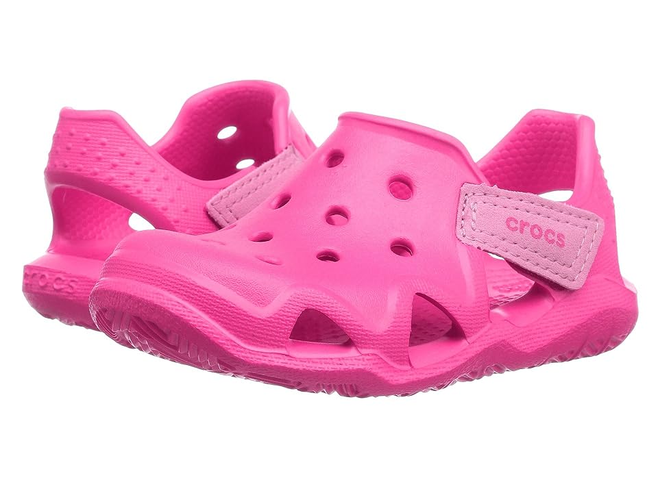 

Crocs Kids Swiftwater Wave (Toddler/Little Kid) (Neon Magenta) Kid's Shoes, Pink