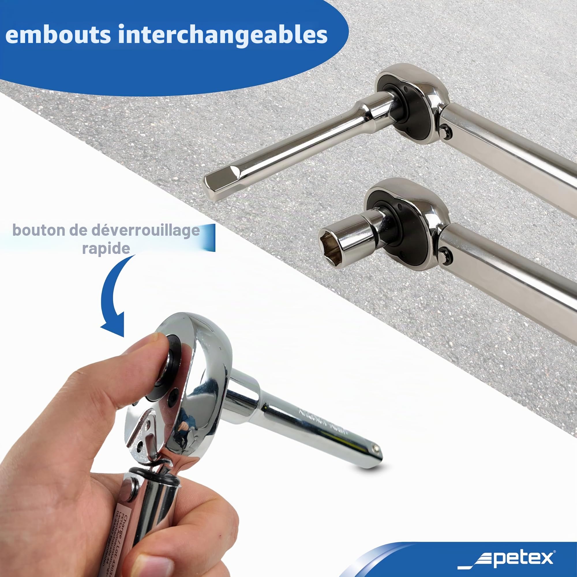 Petex 44710000 Clé dynamométrique