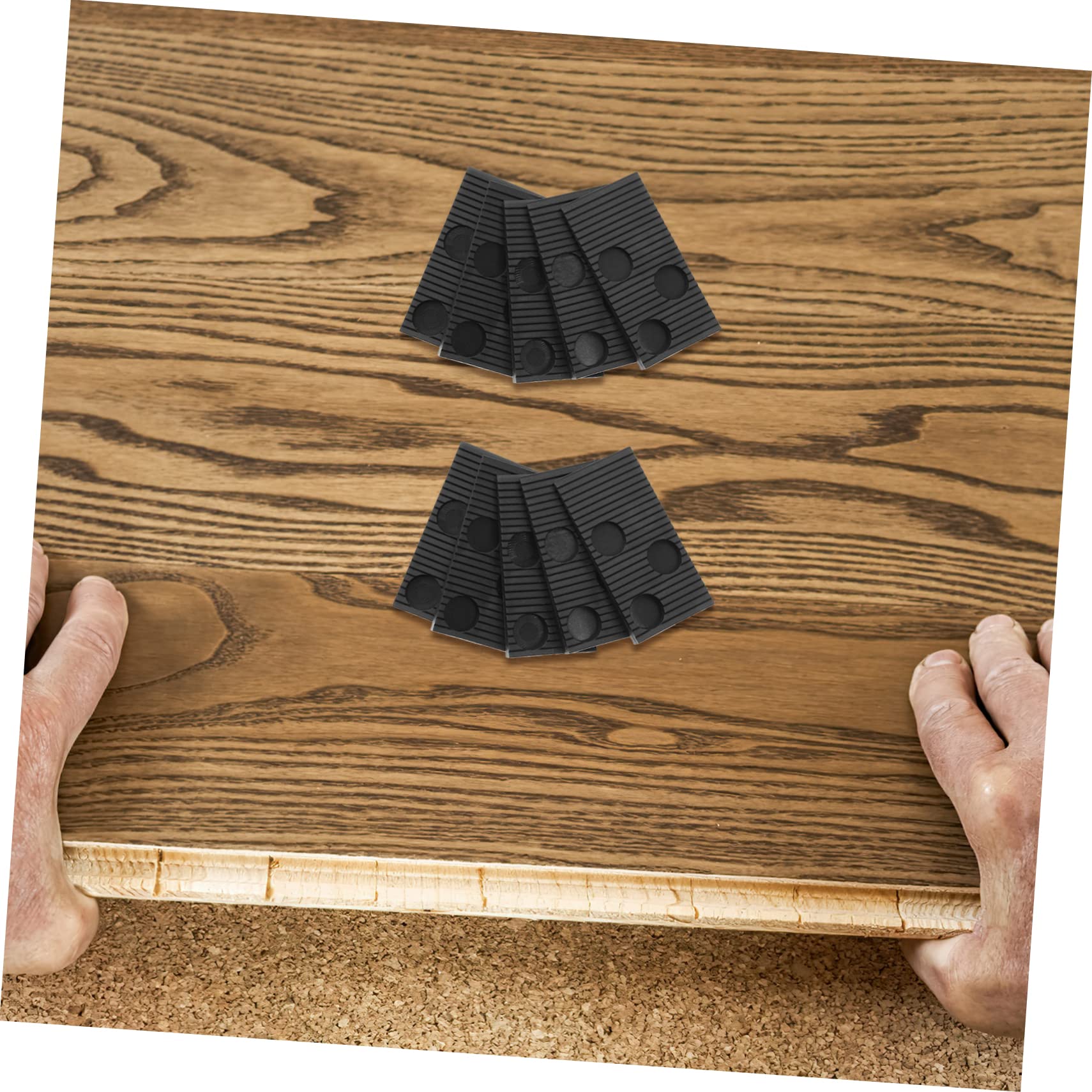 Kit Outils Pour Sols Stratifiés Avec Barre De Traction Bloc De Frappe Et Entretoises Pour Pose De Parquet Et Sols Vinyle