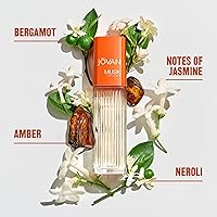 Vista 2 de Jovan Almizcle para Mujer Agua de Colonia en Spray 2 fl oz (Paquete de 1), Notas de Jazmín, Ámbar y Neroli, Fragancia para Mujer, de Larga Duración