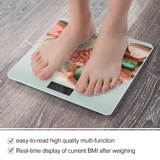 Many Food Scale for Body Weight Highly Accurate Digital Bathroom Body Scale Easy-to-Read Large LCD Display Bathroom Scale Heavy Duty Measuring Device for People miniatura 5