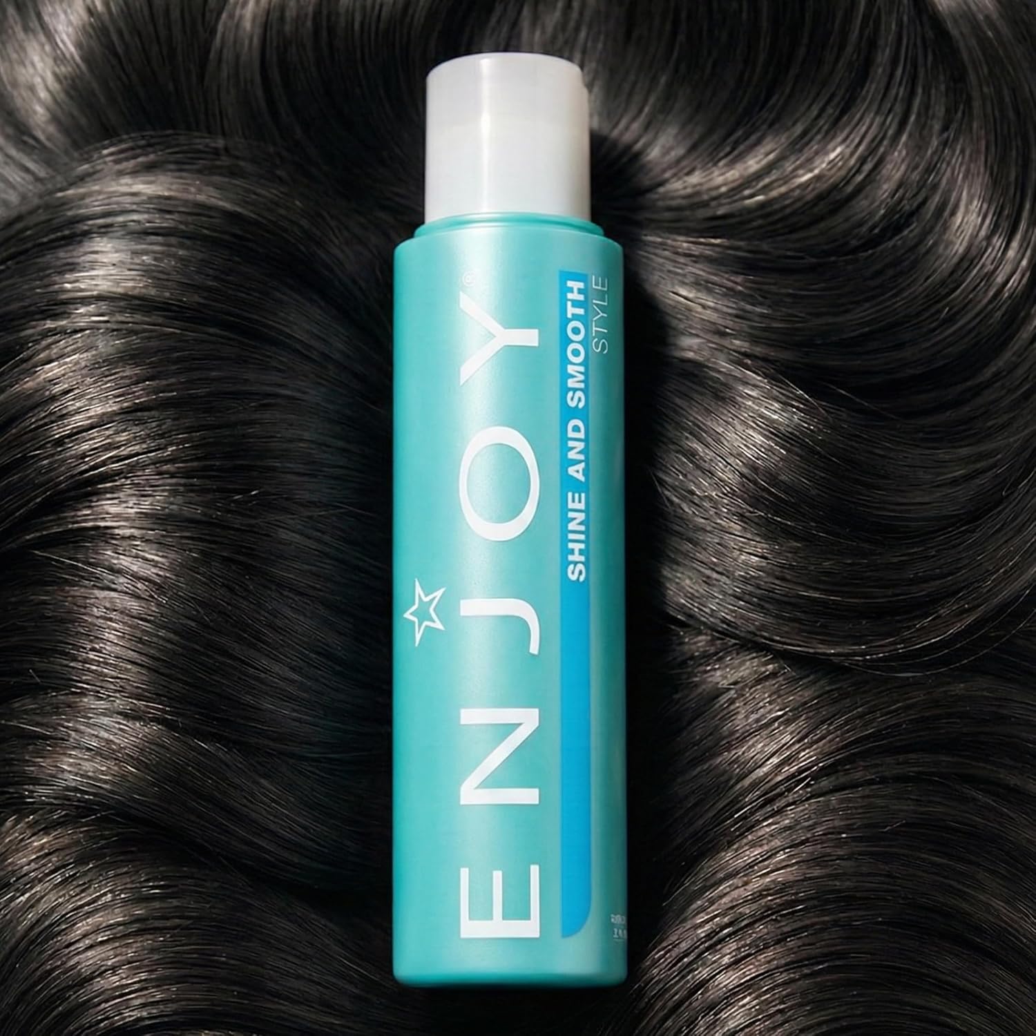 Enjoy Shine & Smooth, Frizz Control and Moisture Locking Formula for Silky, Weightless Hair (3.4 oz)