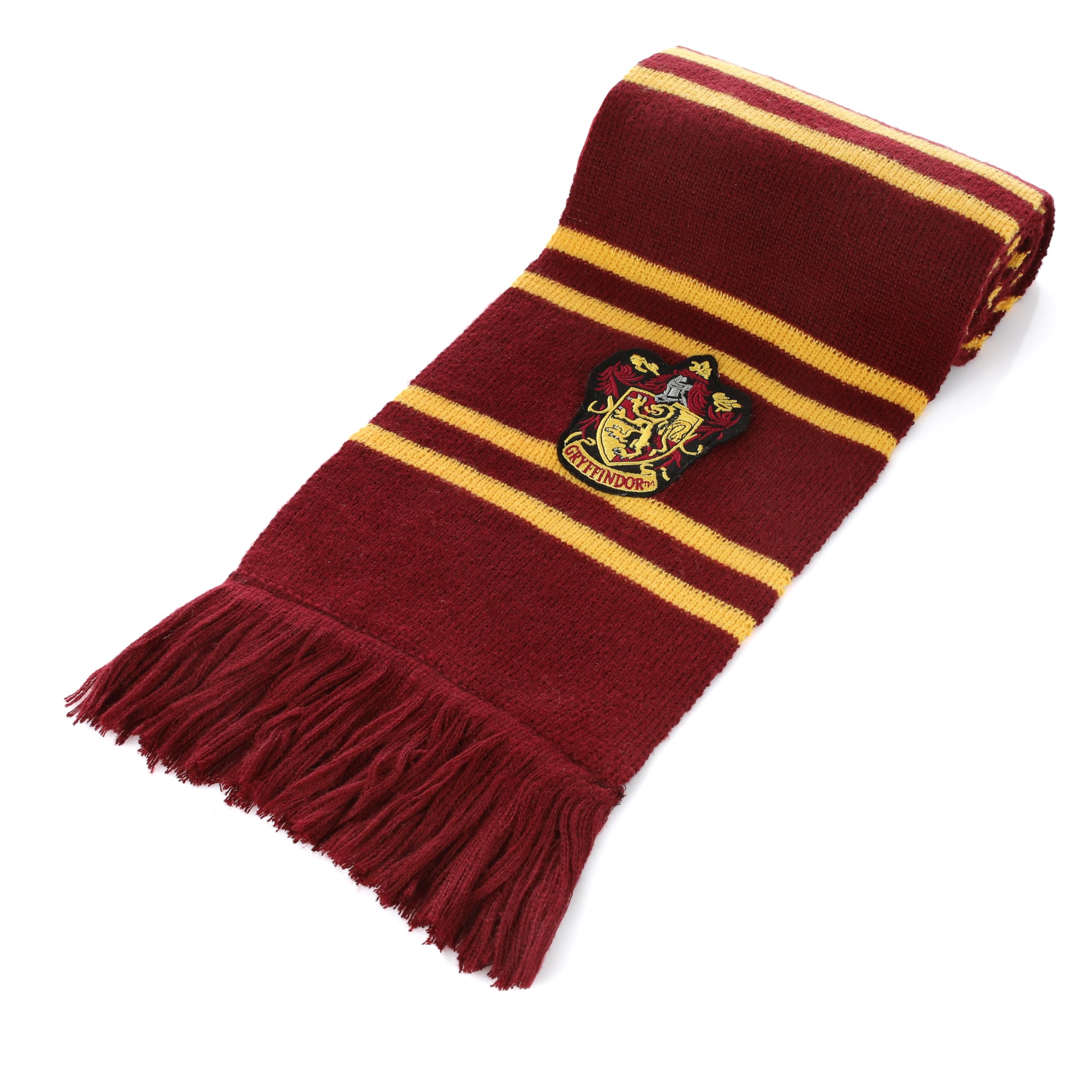 Harry Potter Écharpe officielle Gryffondor, bonnet et gants - Ensemble d'accessoires pour femmes et enfants - Cadeau et accessoires de costume de Poudlard