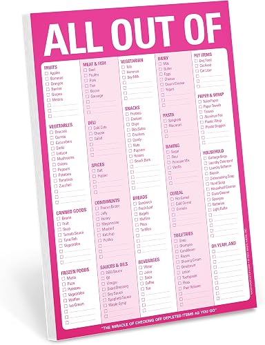 All Out Of Pad with Magnet (Pink)
