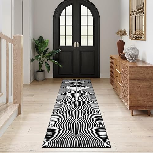 Miniatura 156 de Tiffasea Tapetes para puerta de interior, alfombra de área pequeña lavable beige de 2 x 3 pies, tapete reversible para puerta delantera, alfombra