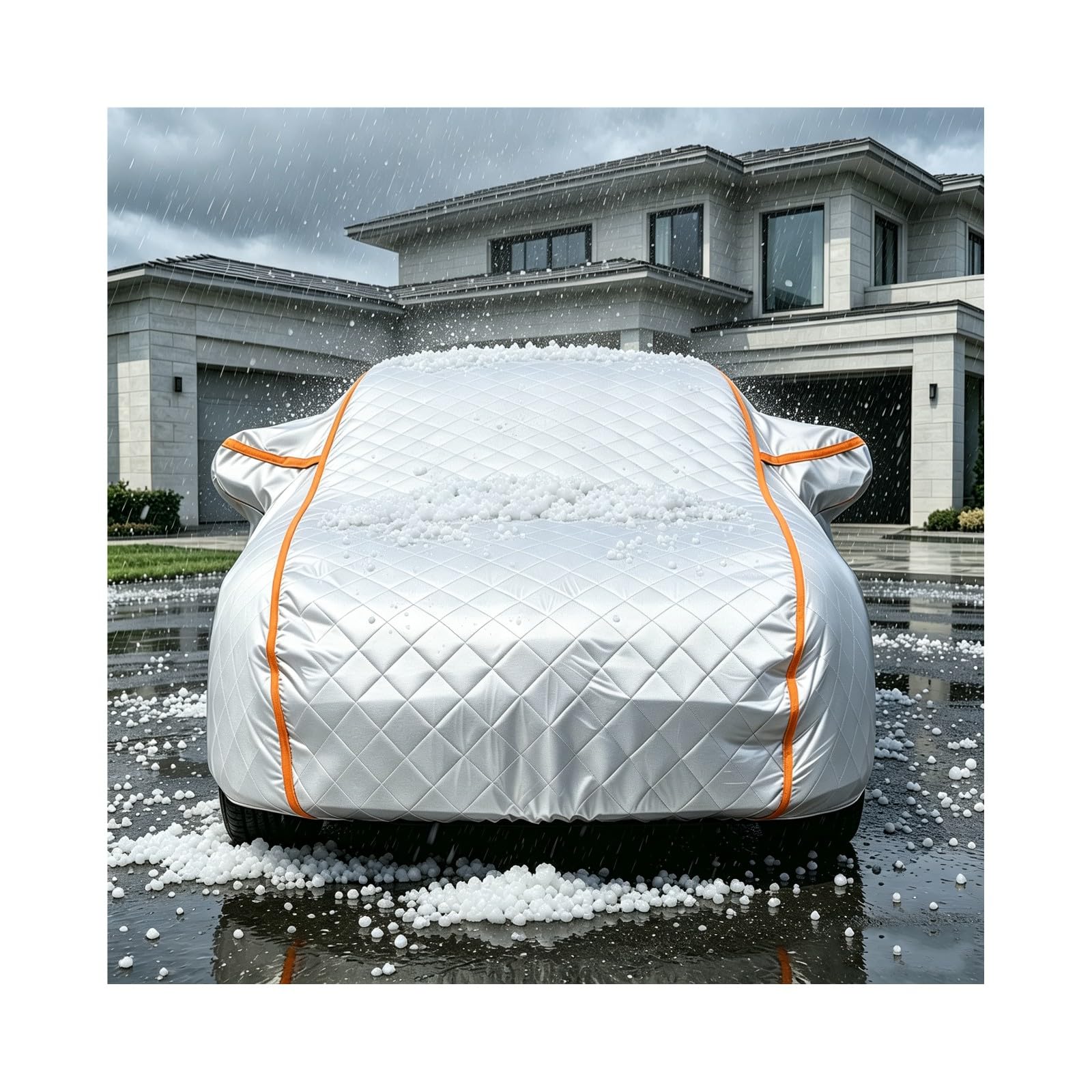 Funda Coche Antigranizo para Citroen C3 AIRCROSS | Funda para vehículos de exterior para todo tipo de clima, duradera, a prueba de granizo, ventisca y resistente a los rayos UV