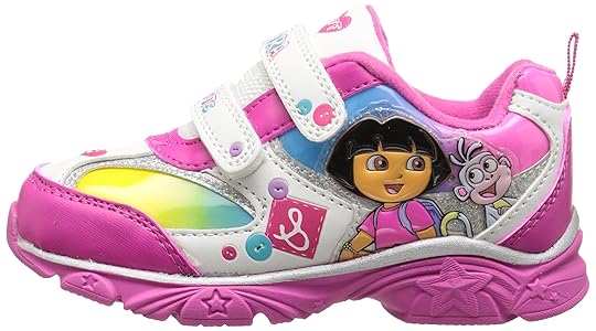 Buy Nickelodeon Dora The Explorer Sneaker, White/Fuchsia