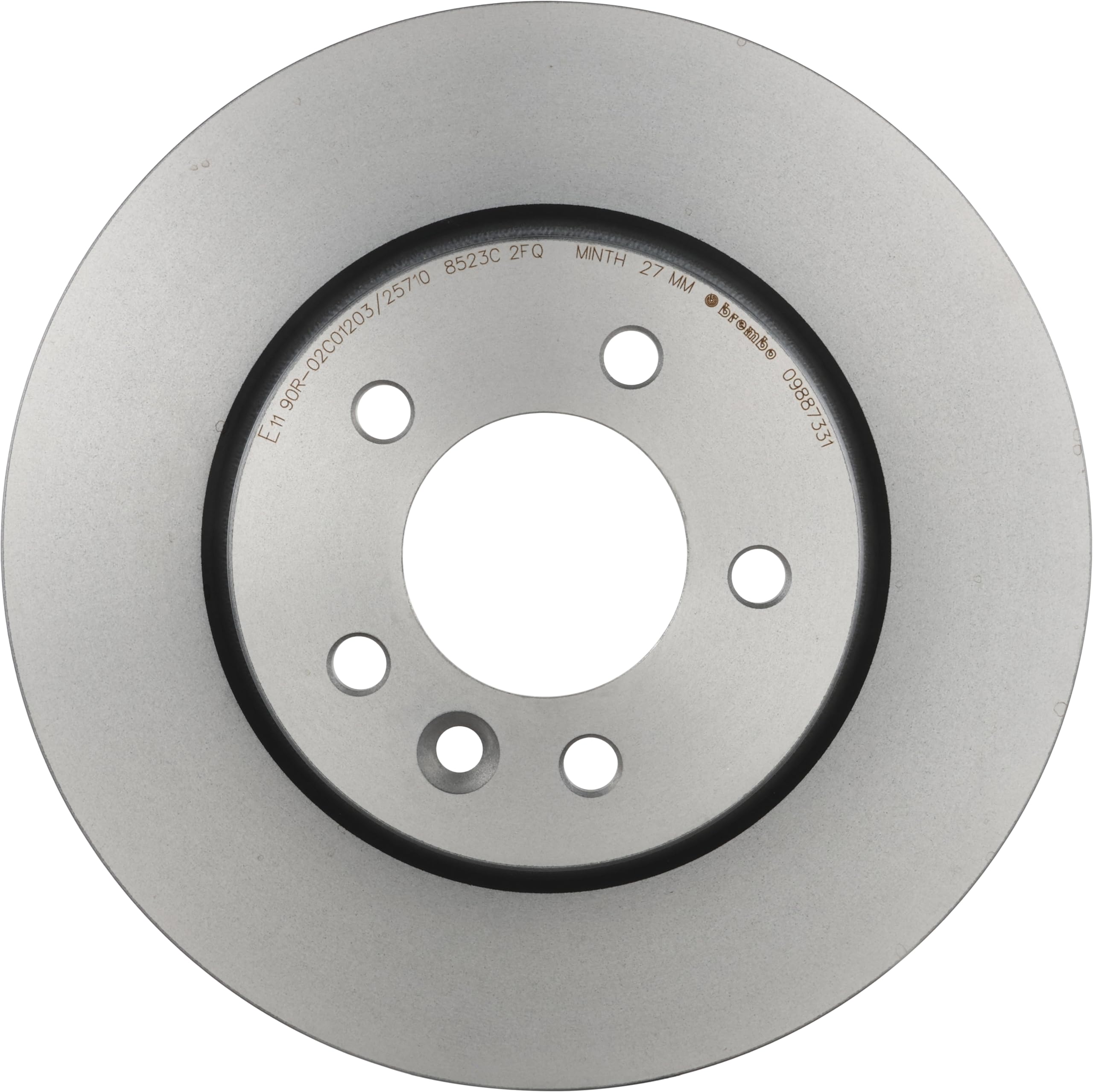 2x Brake Discs Pair Vented Front 317mm 09.8873.31 Brembo Set SDB000601 SDB000602