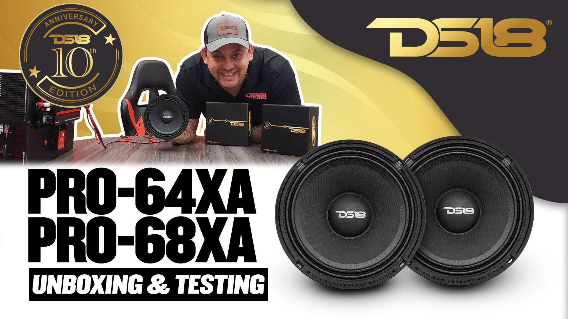 Amazon.com: DS18 PRO-68XA 6.5” Special Edition 10th Anniversary