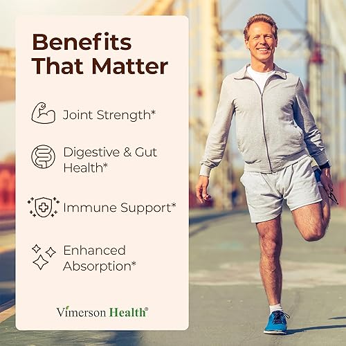 Miniatura 3 de Suplemento natural de apoyo para las articulaciones con BioPerine y 95 % de curcuminoides; contiene curcumina de cúrcuma, cúrcuma, jengibre