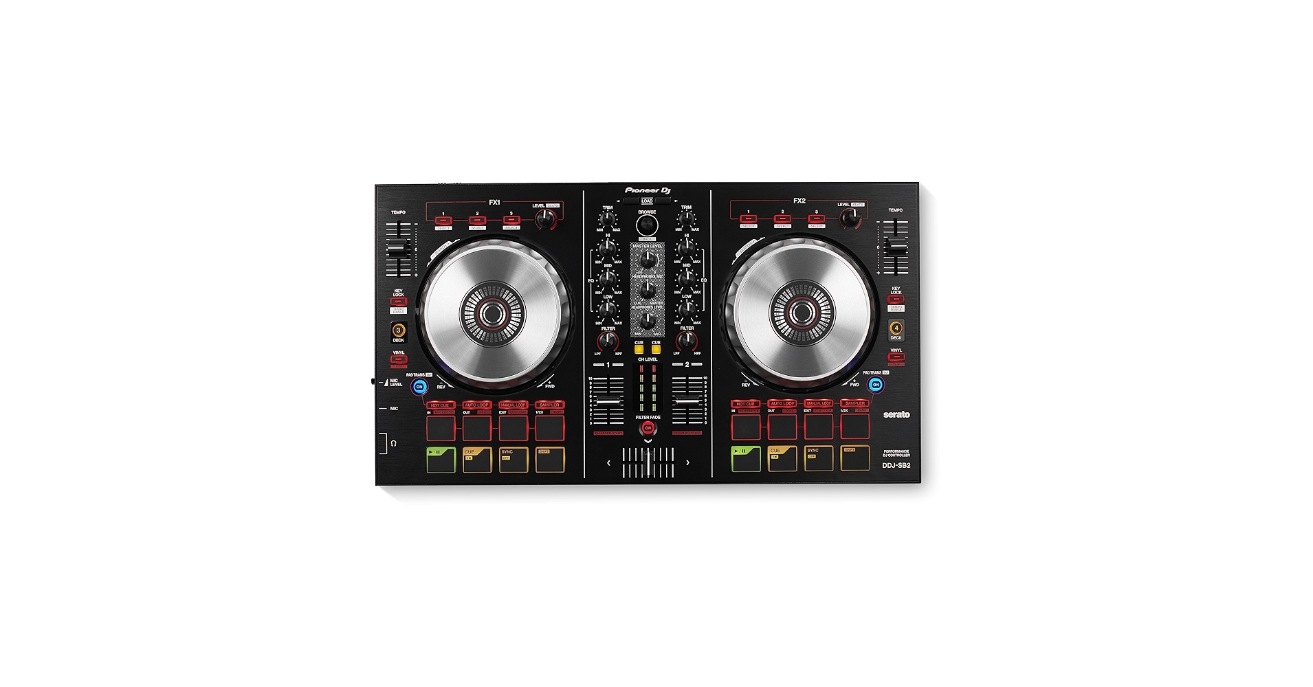 Amazon.com: Pioneer DJ DDJ-SB2 DJ Controller : Musical
