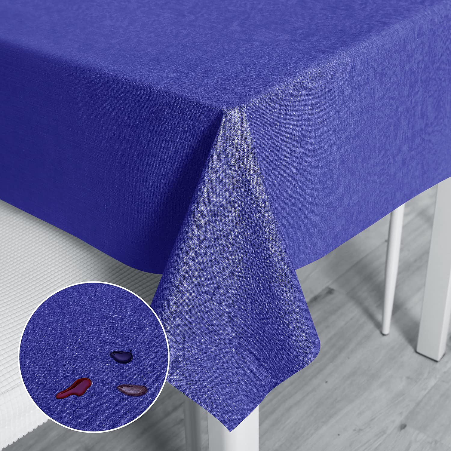 Obstal Vinyl Tischdecke - 132 X 177,8 Cm Wasserdicht, öldicht, Abwischbar Für Innen & Außen