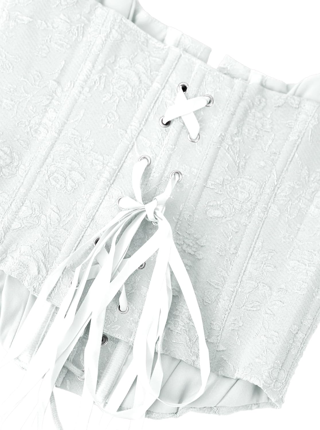 Black Corset Tops for Women Strapless Backless Lace-Up Bustier Crop Tank Top Sleeveless Sexy Summer Going Out Top Y2K - Image 9