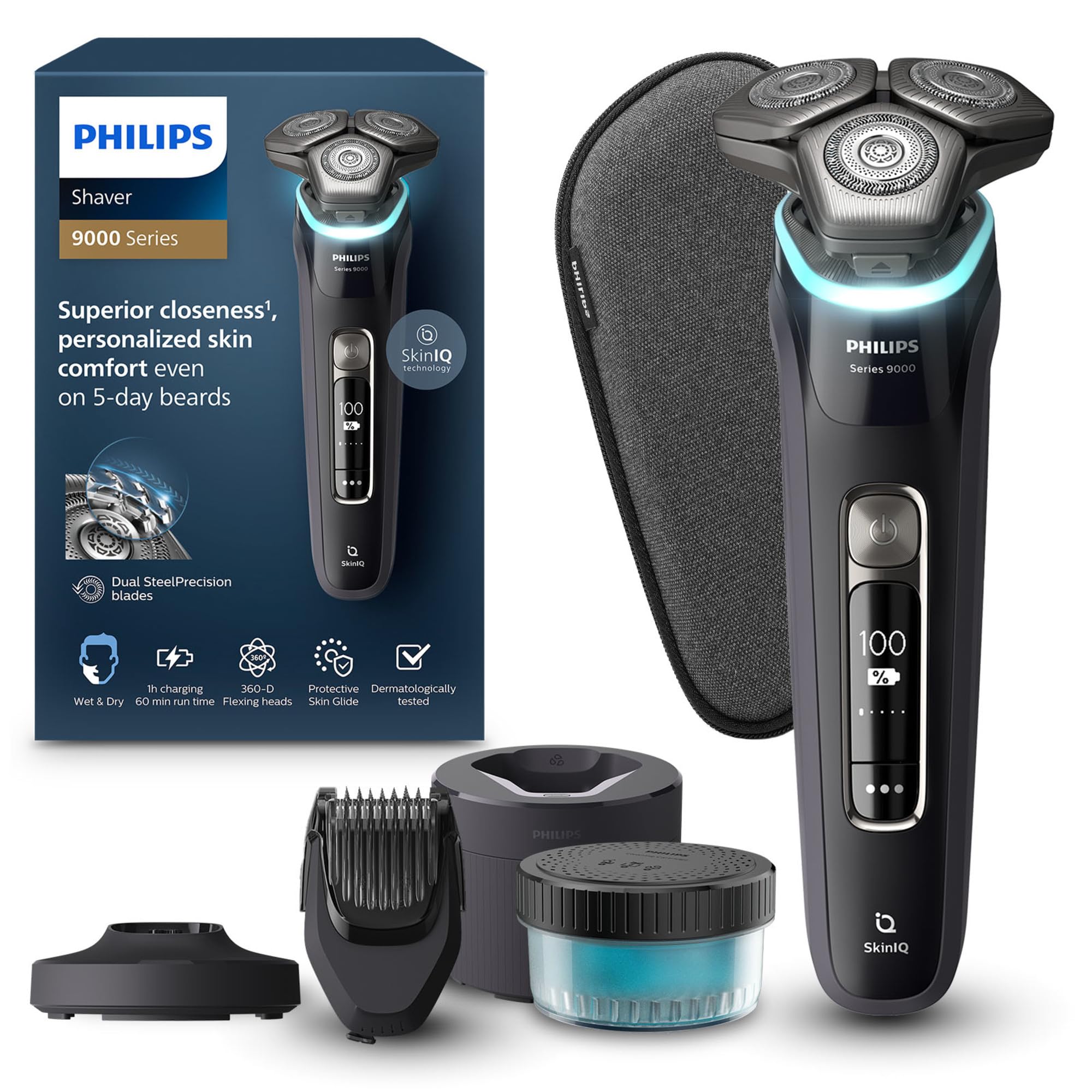 脱毛・除毛 Philips Shaver 9000 series Amazon.com: Philips Shaver Series 9000 Wet and Dry Electric
