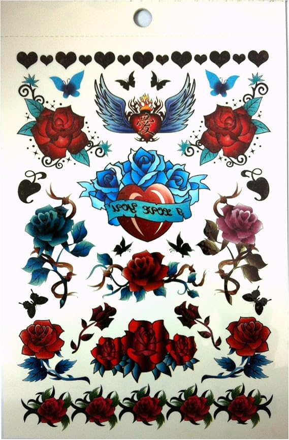 Tapp Collections 280 Temporary Tattoos - M1 Style